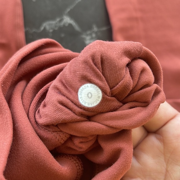 Lululemon Rustic Clay Align Pant legging 25” Sz 0 - Picture 5 of 5